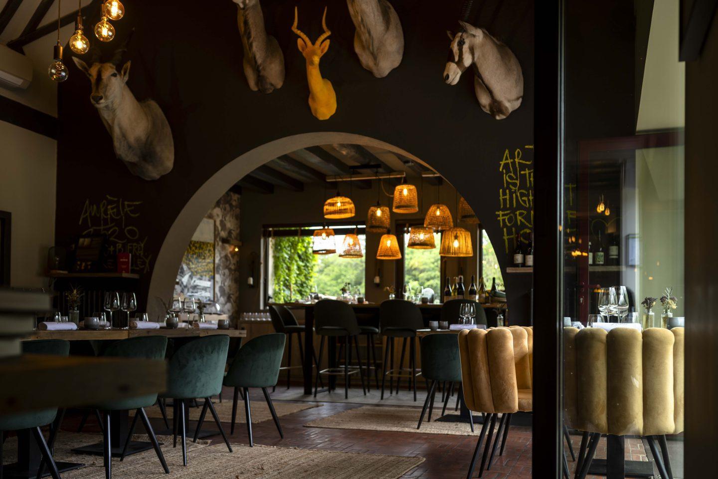 Restaurant du Loire Valley Lodges © Geraldine Martens Restaurant du Loire Valley Lodges © Geraldine Martens